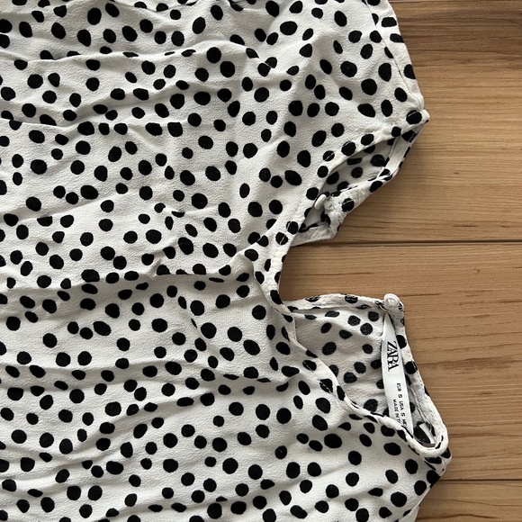 Zara Polka Dot Summer Dress 👗 - Picture 1 of 4
